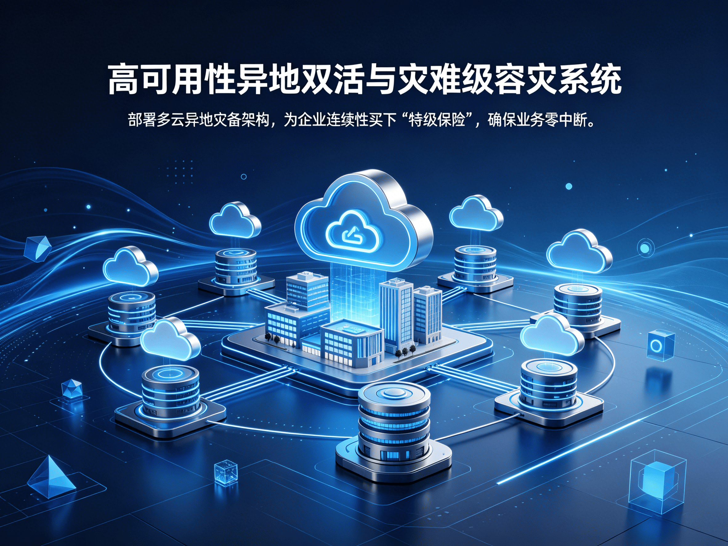 高可用性异地双活与灾难级容灾系统