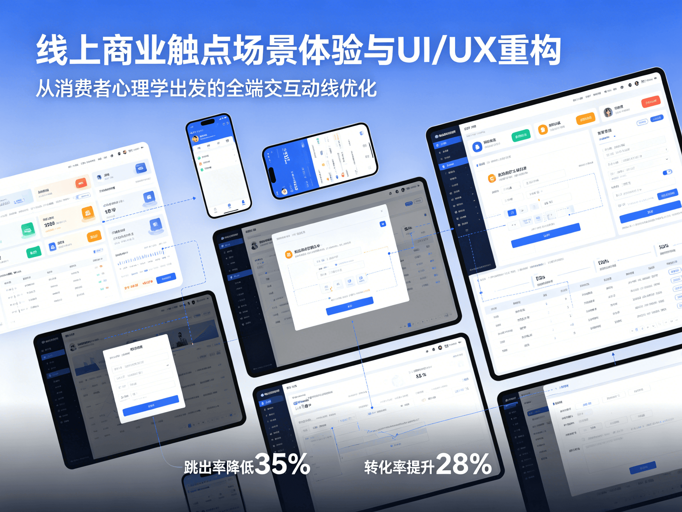 线上商业触点场景体验与UI/UX重构