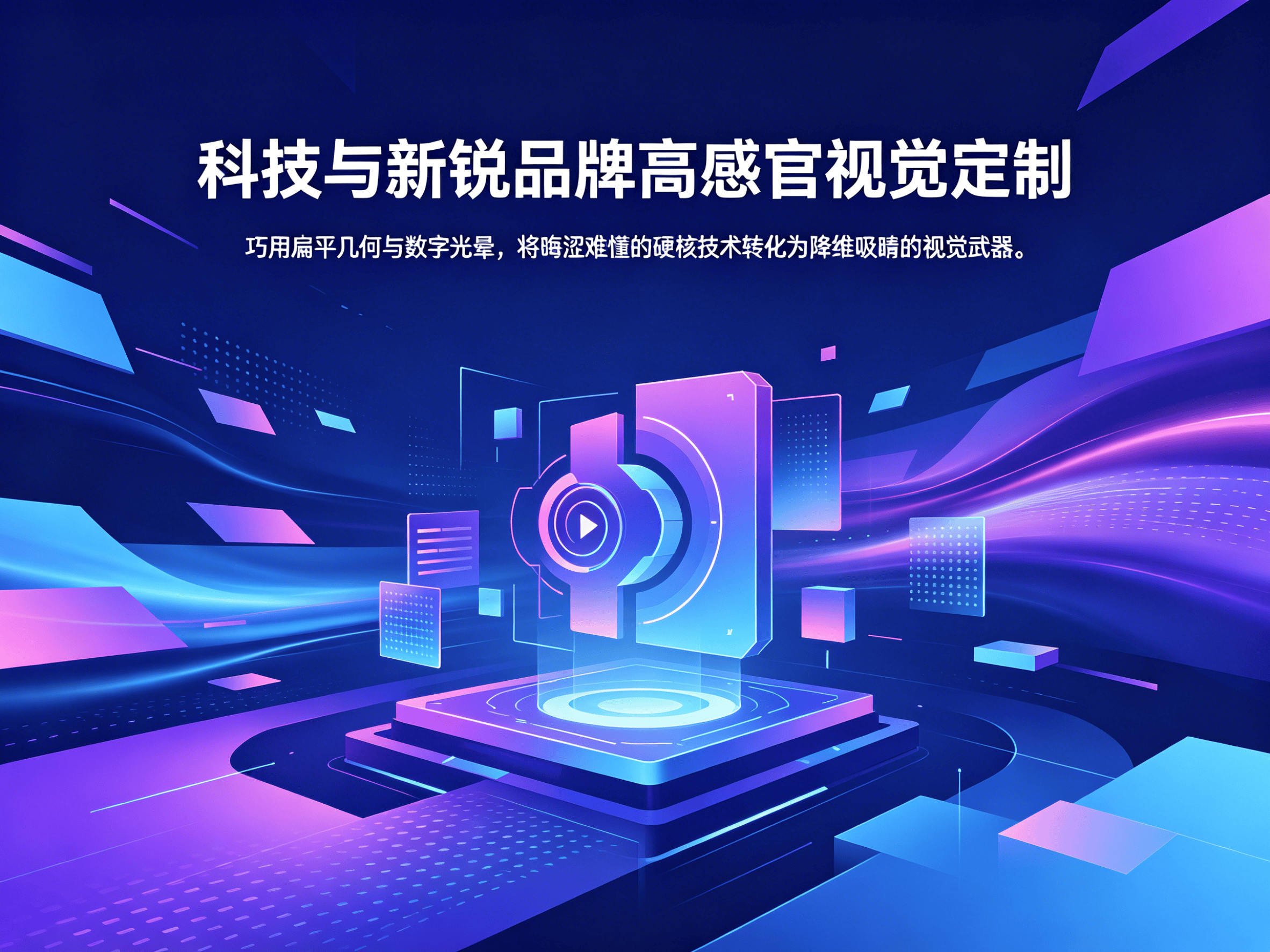 科技与新锐品牌高感官视觉定制